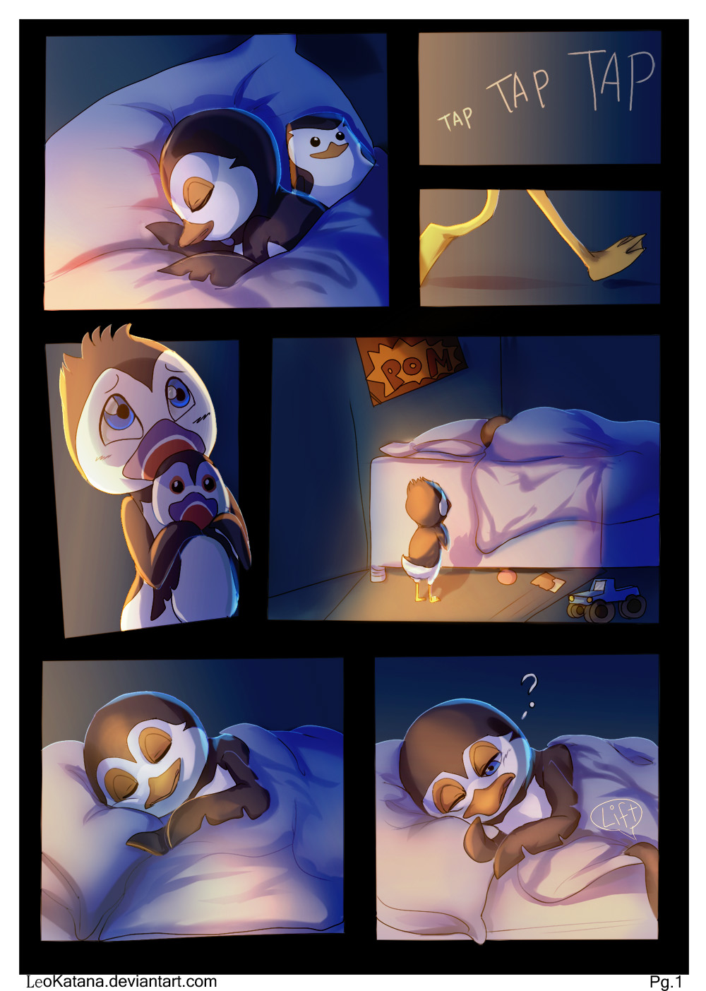 +PoM comic+ Don't want to sleep alone - Pg.1