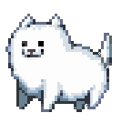 {F2U} - Annoying dog pixel doll by LeoKatana