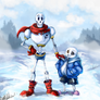 =Undertale= Papyrus and Sans