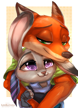 =Zootopia= Nick x Judy