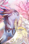 Rubbing under the chin by LeoKatana