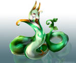 {Commission} - Leif the Serperior by LeoKatana