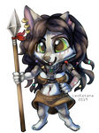 {Commission} - Melissa chibi by LeoKatana