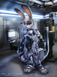 {Commission} - Robocop Judy Hopps by LeoKatana