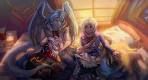 {Commission} - Our Girls by LeoKatana {Commission} - Our Girls by LeoKatana