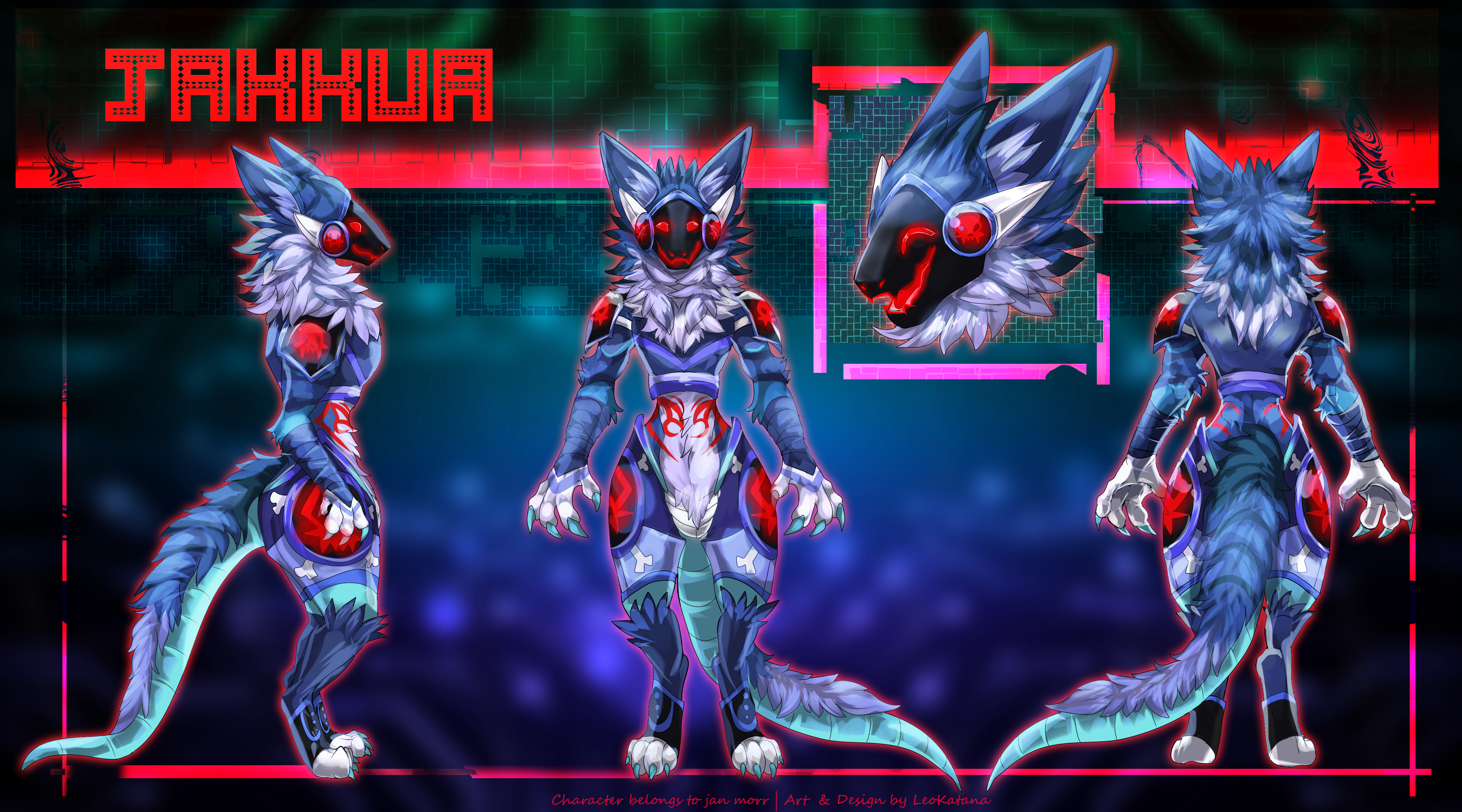 Custom protogen commission auction (plus RF detailed specs) 