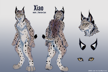 {Commission} - Xiao Iberian lynx reference sheet