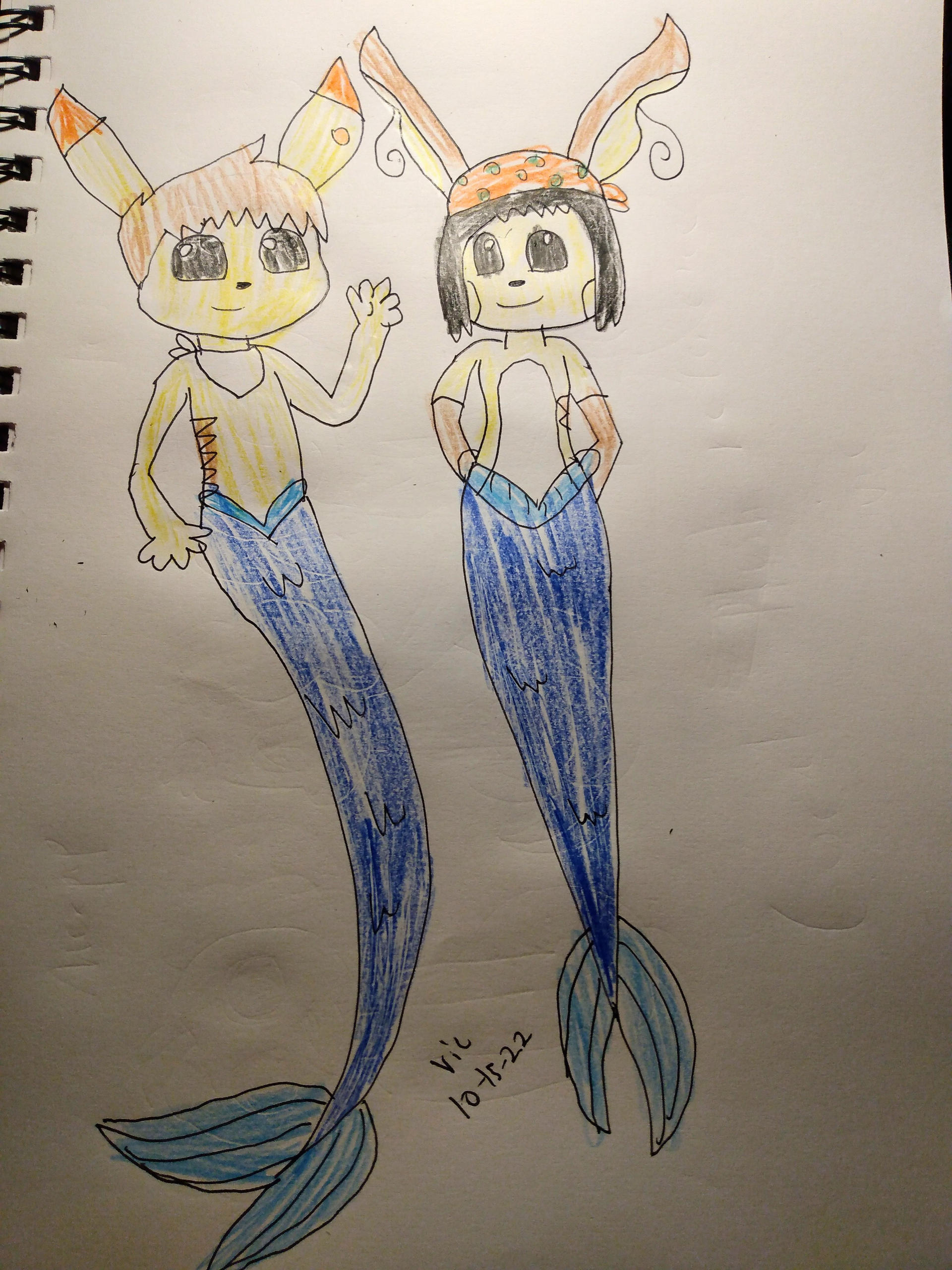 Mer-animals Josh and Zack by Victheanimaldrawer on DeviantArt