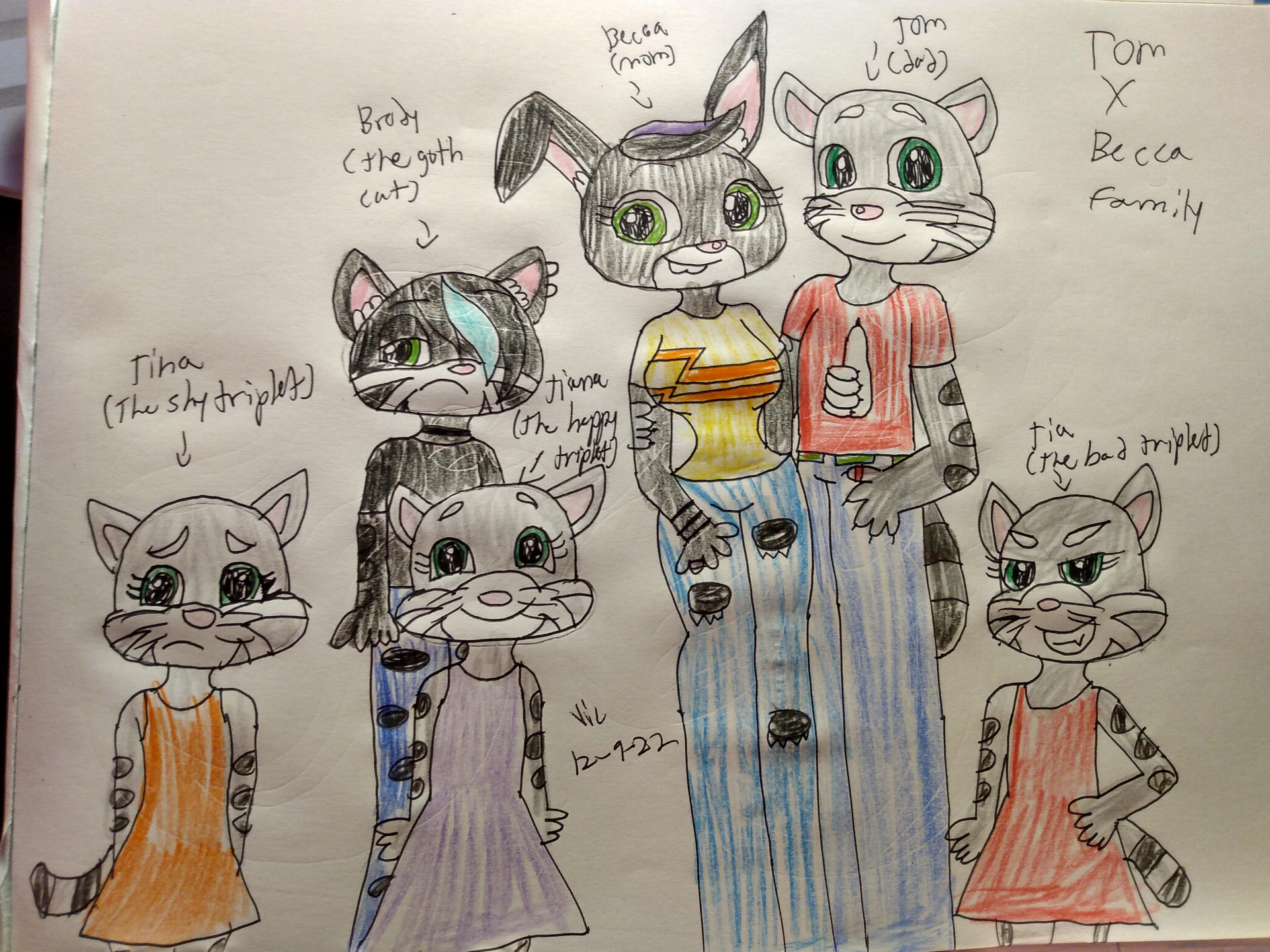 Tom And Becca s Kids By Victheanimaldrawer On DeviantArt tom-and-becca-s-kids-by-victheanimaldrawer-on-deviantart