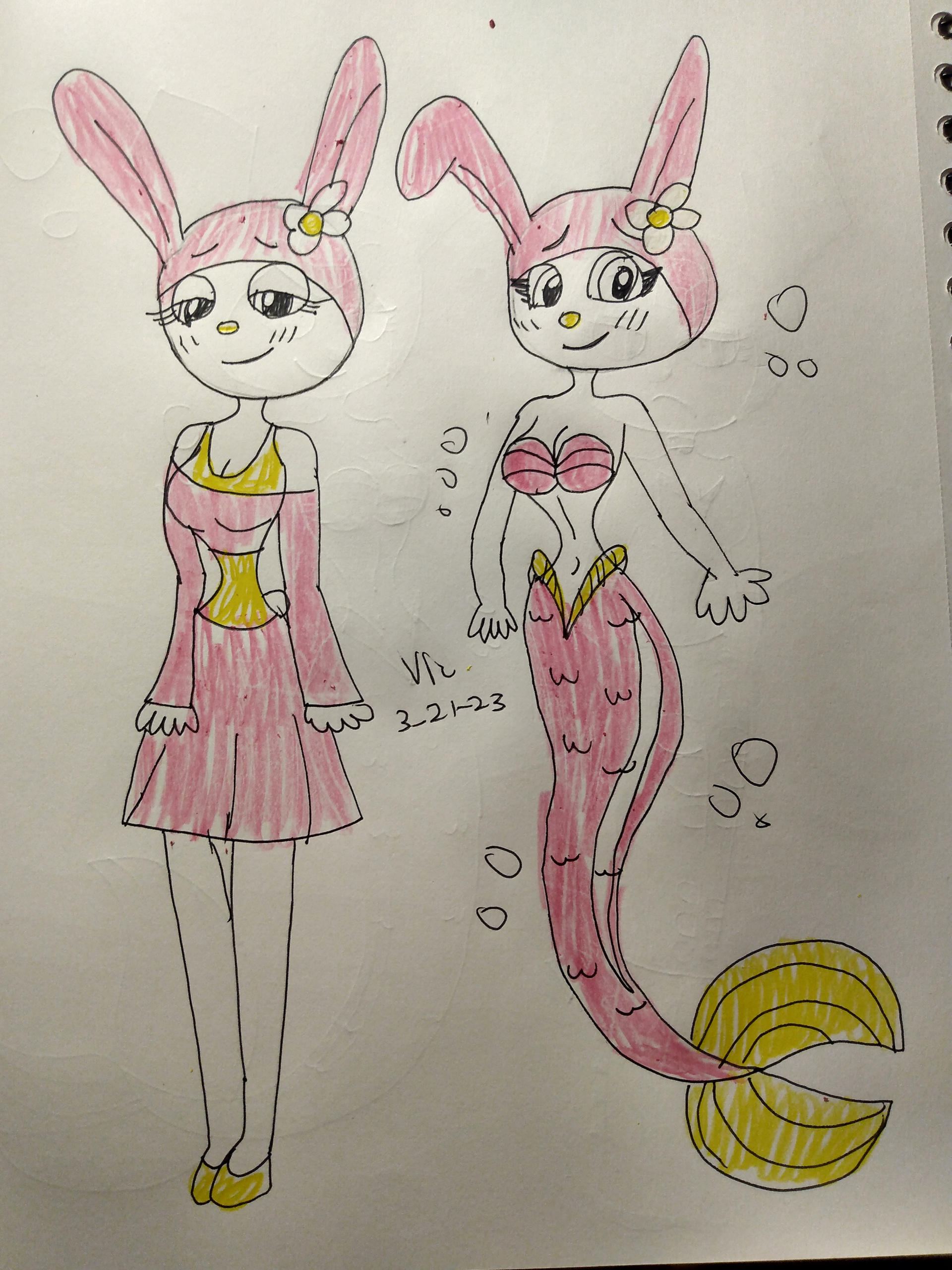 Melody's mer-form by Victheanimaldrawer on DeviantArt