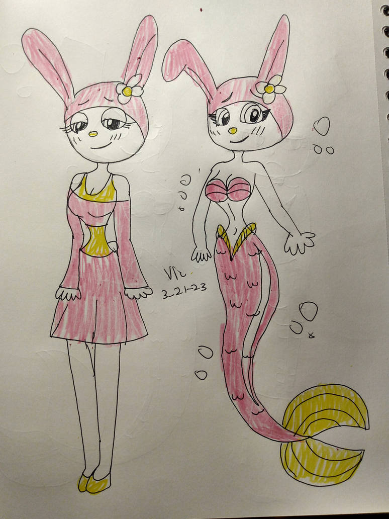 Melody's mer-form by Victheanimaldrawer on DeviantArt