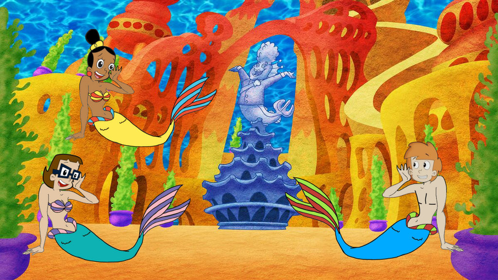 The Cyberchase mermaids for mermay 2023 by Victheanimaldrawer on DeviantArt