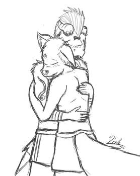 Sketch - Hugs are the best