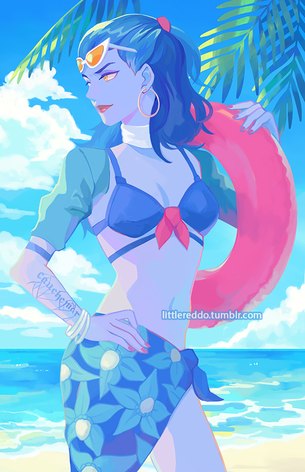 Summer Widow by reddii