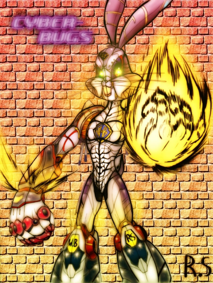 Cyber Bugs Bunny: Color by Rafeal on DeviantArt