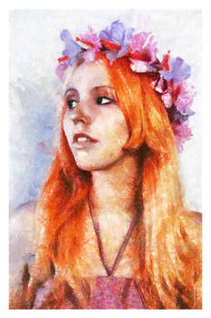 Flowers in Her Hair