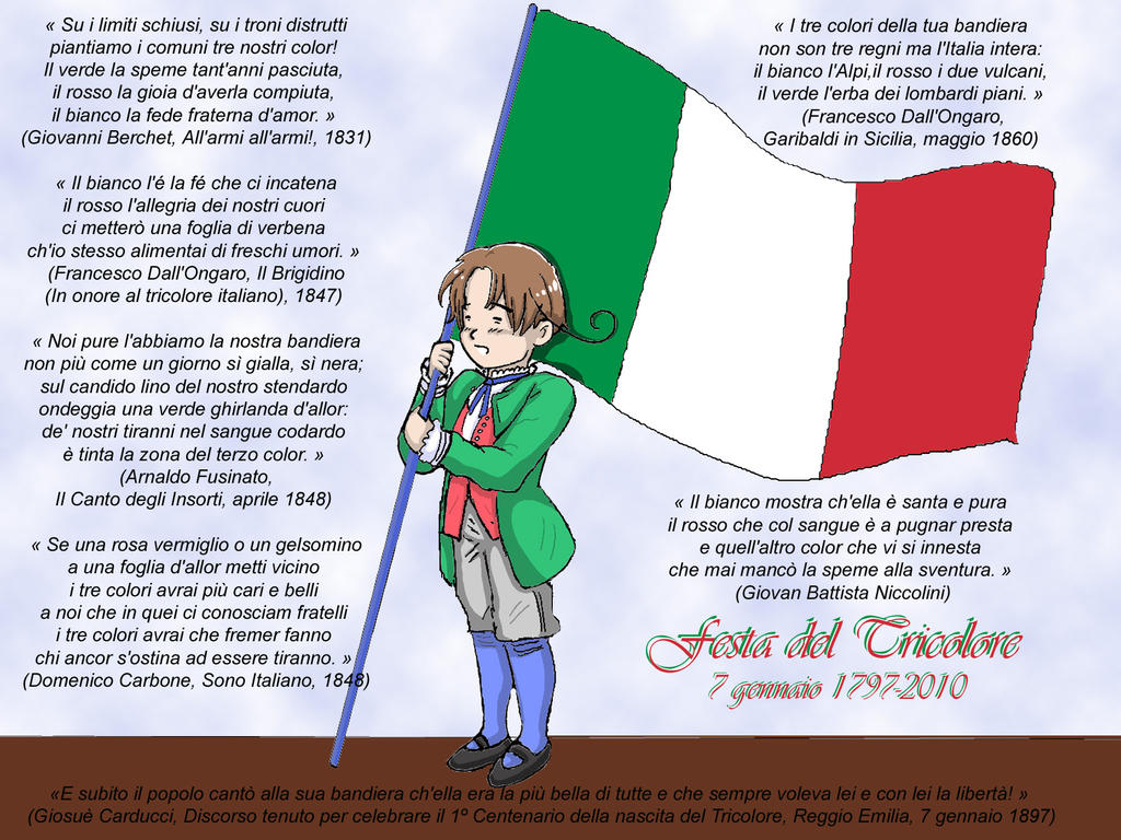 Bandiera Italiana National