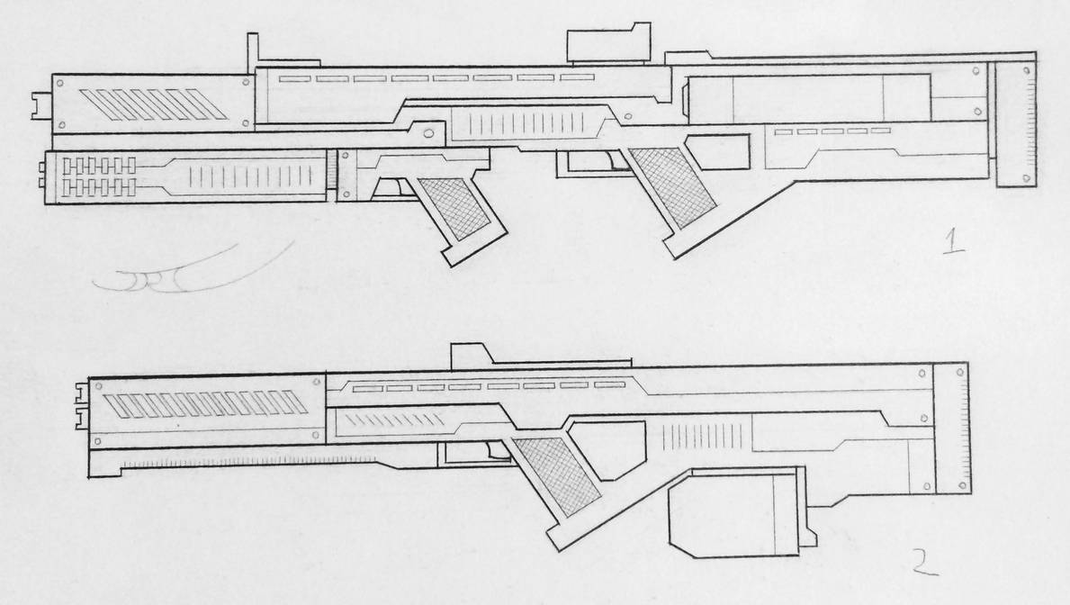 Weapons of the USN: Assault Rifles 17 (Project A) by AngelOfNope on ...