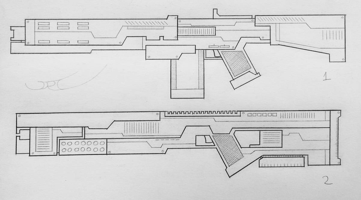 Weapons of the USN: Assault Rifles 21 (Project A) by AngelOfNope on ...