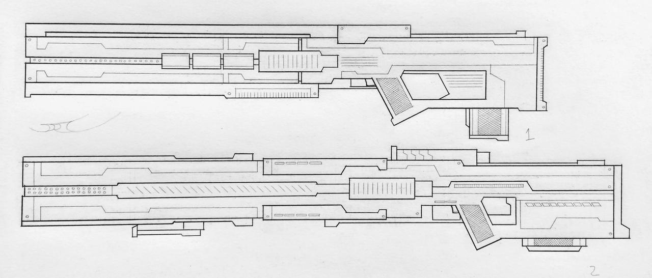 Weapons of the USN: Charge Rifles 2 (Project A) by AngelOfNope on ...