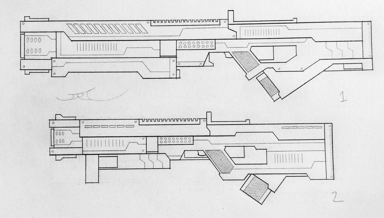 Weapons of the USN: Charge Rifles 3 (Project A) by AngelOfNope on ...