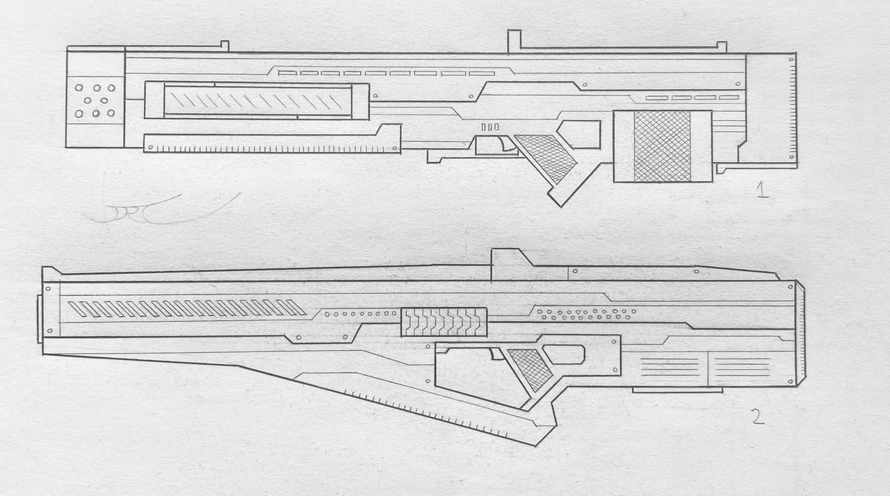 Weapons of the USN: Charge Rifles 4 (Project A) by AngelOfNope on ...