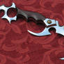 Karambit with cocobolo and tigers eye
