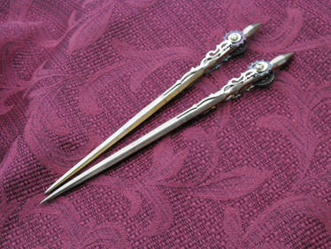 steam punk ladies hair sticks