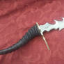 fantasy knife with horn