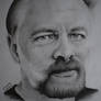 Philip Kindred Dick, pencil drawing portrait