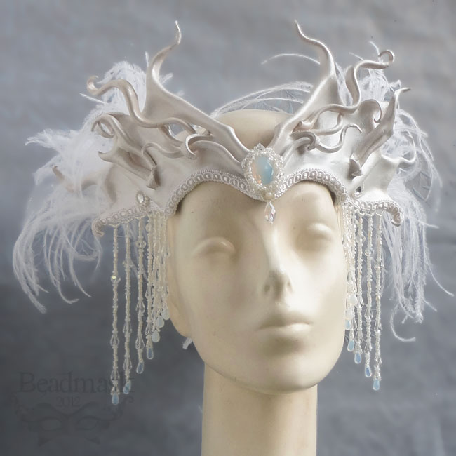 Snow Queen Leather Headdress