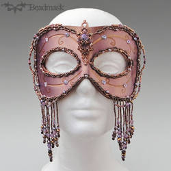 Beaded-leather-gala-mask