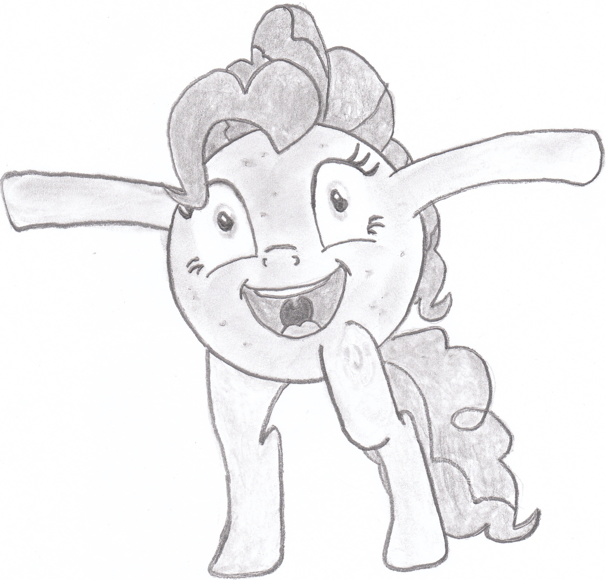 Pinkie Pie as an Orange