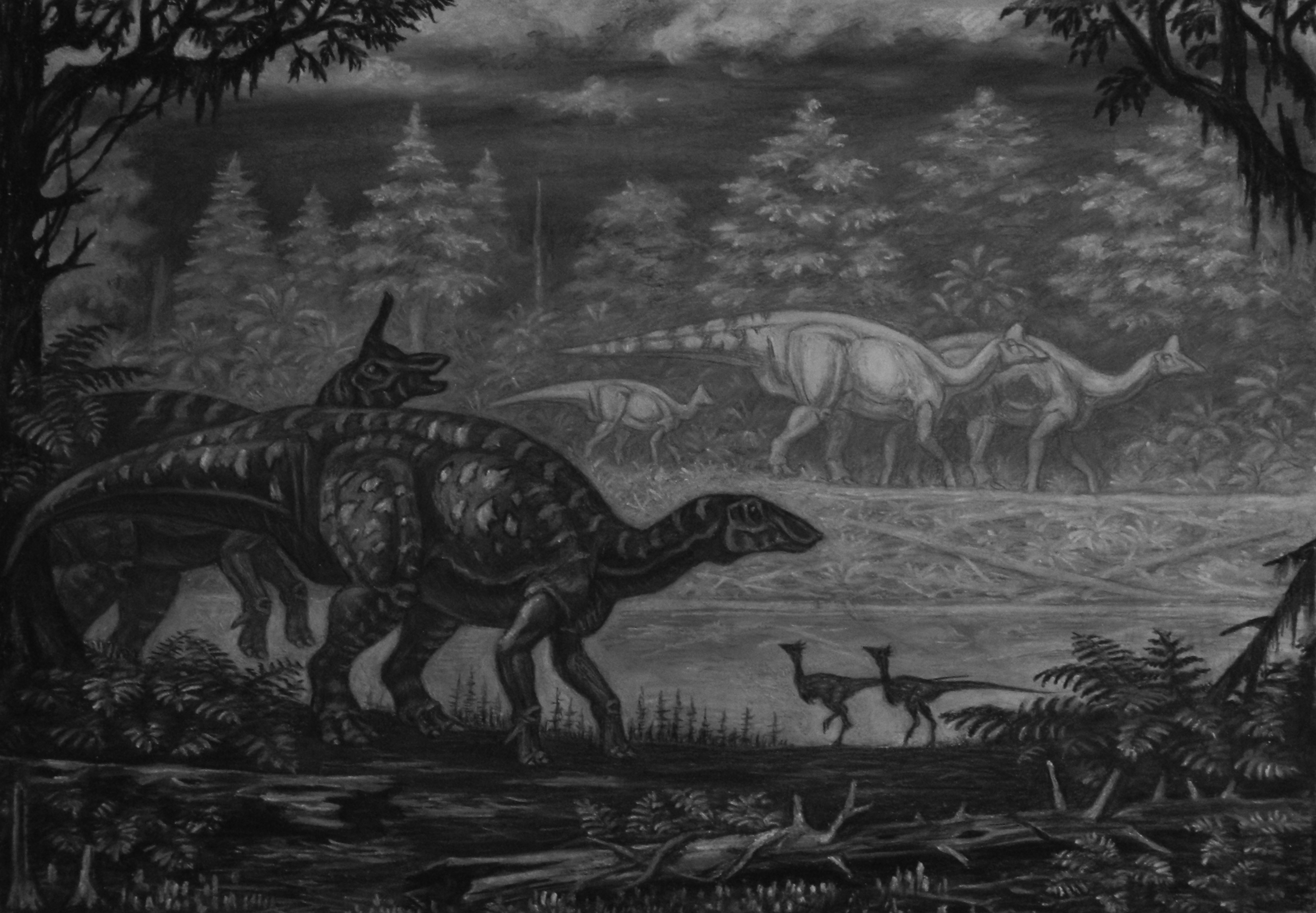 Amurosaurus, Tsintaosaurus.