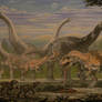 Acrocanthosaurus (Sauroposeidon, Astrodon).