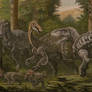 Tarbosaurus, Deinocheirus, Protoceratops