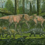 Dromaeosaurus on hunting
