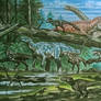 Deinonychus on the hunt