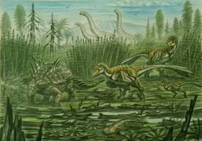 Raptor Red, The attack on Gaston(chapter 9)