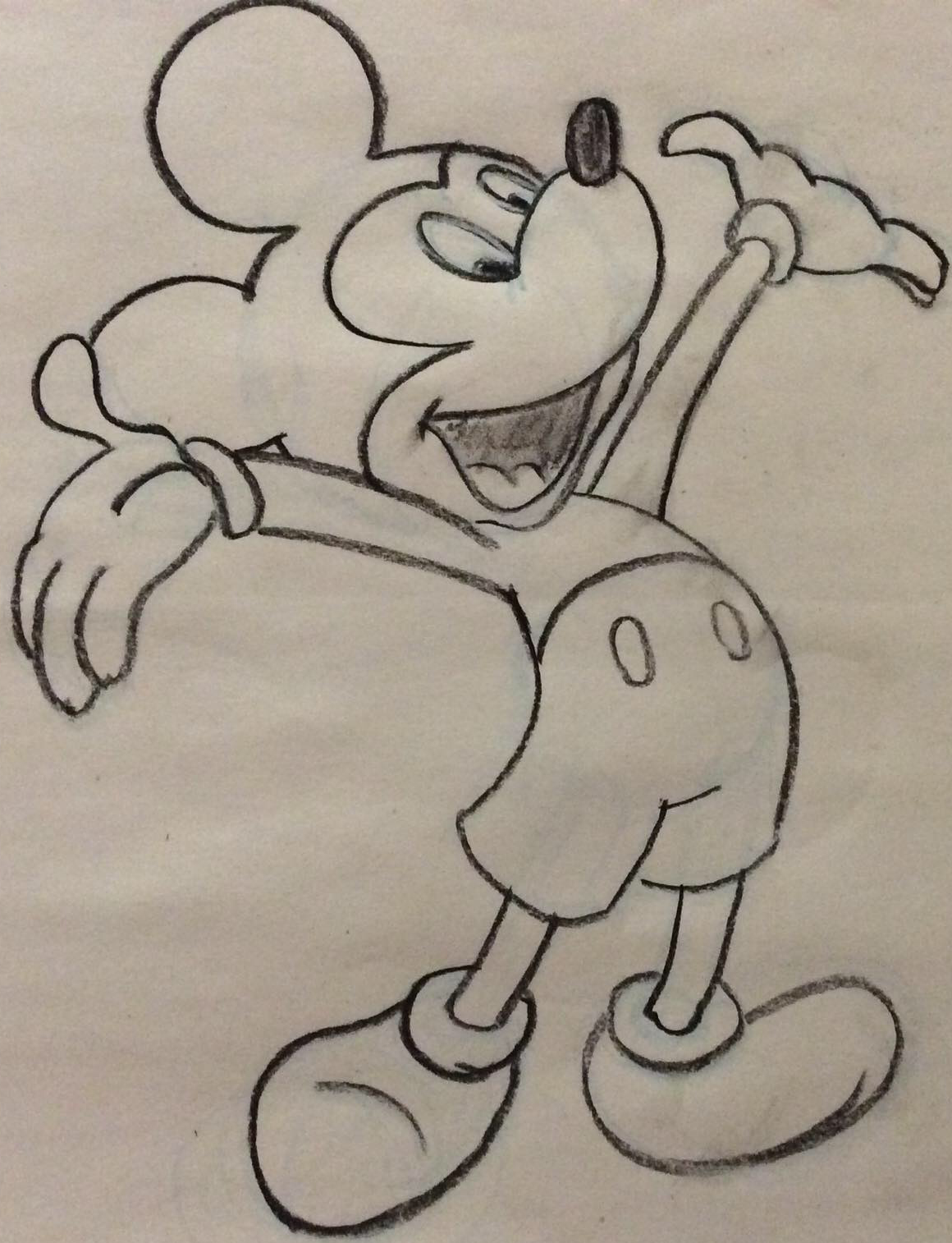 Mickey Mouse drawing by MCuantiqs on DeviantArt Mickey Mouse drawing by MCuantiqs on DeviantArt