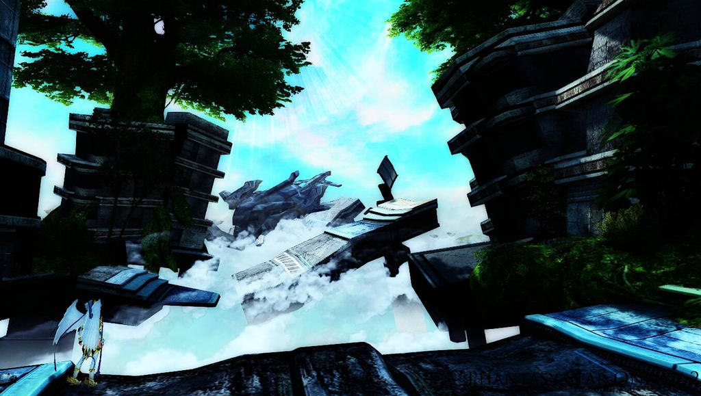 PSO2 City Ruin by Roa9072 on DeviantArt