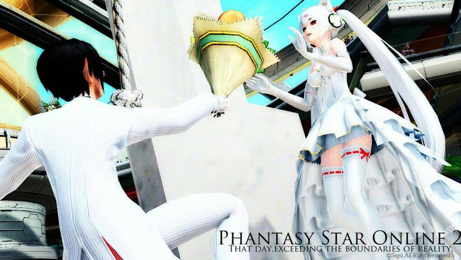 PSO2 Wedding Day 1 by Roa9072 on DeviantArt