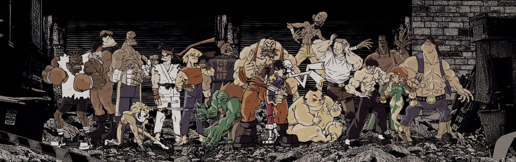Super Street Fighter II by Pe-u