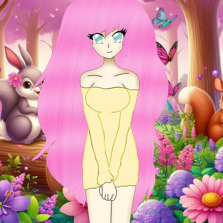 Flutterjack Human Fluttershy Human Version by Camifire96 on DeviantArt