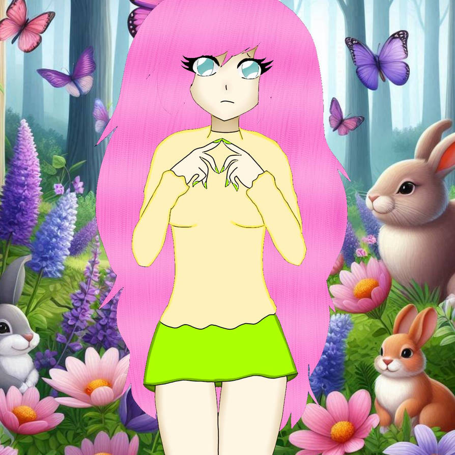 Flutterjack Human Fluttershy Human Version (picture 4) by Camifire96 on DeviantArt
