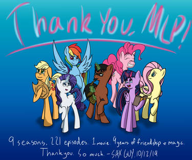 Thank You, MLP.