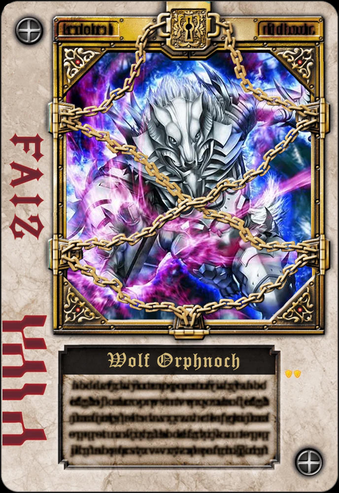 Kamen Rider Faiz - Wolf Orphnoch by longfull2000 on DeviantArt