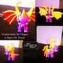 Custom MLP Spike as Spyro the Dragon