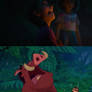 Timon and Pumbaa Cry Over Dos Oruguitas