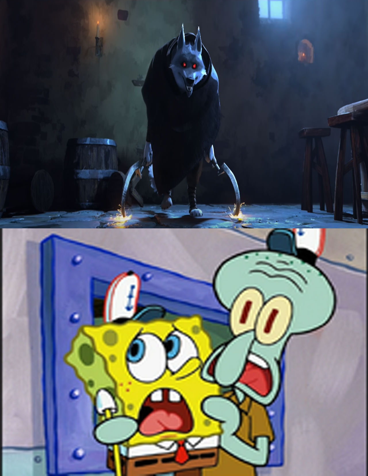 SAD SPONGEBOB MEME SQUIDWARD EDITION by TimiLodeOnDeviantArt on